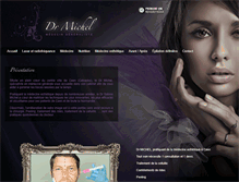 Tablet Screenshot of dr-michel.fr
